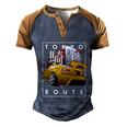 Tokyo Route Drag Racing Japanese Import Car Funny Car Guy Men's Henley Shirt Raglan Sleeve 3D Print T-shirt Blue Brown
