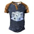 Vinyl Turntable Alien Techno Ufo Raver Funny Gift Men's Henley Shirt Raglan Sleeve 3D Print T-shirt Blue Brown