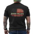 2000 Mules Pro Trump 2024 Tshirt V2 Men's Crewneck Short Sleeve Back Print T-shirt