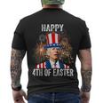 4Th Of Easter Funny Happy 4Th Of July Anti Joe Biden Men's Crewneck Short Sleeve Back Print T-shirt