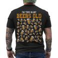 50 Years Old Birthday Im This Many Beers Old Drinking Men's T-shirt Back Print