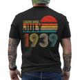 83 Years Old Retro Birthday Legend Since July 1939 Men's T-shirt Back Print