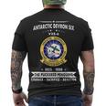 Antarctic Devron Six Vxe 6 Antarctic Development Squadron Men's Crewneck Short Sleeve Back Print T-shirt