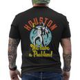 Astronaut Houston We Have A Problem Men's Crewneck Short Sleeve Back Print T-shirt