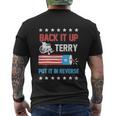 Back Up Terry Put It In Reverse Firework Fun Men's Crewneck Short Sleeve Back Print T-shirt