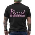 Blessed Beyond Measure Men's Crewneck Short Sleeve Back Print T-shirt