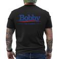 Bobby For Governor Men's Crewneck Short Sleeve Back Print T-shirt
