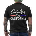 Caitlyn For California Governor Tshirt Men's Crewneck Short Sleeve Back Print T-shirt