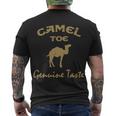 Camel Toe Genuine Taste Funny Men's Crewneck Short Sleeve Back Print T-shirt