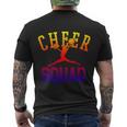 Cheer Squad Cheerleading Team Cheerleader Meaningful Gift Men's Crewneck Short Sleeve Back Print T-shirt