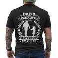 Dad And Daughter Matching Outfits Fathers Day Daddy And Girl Men's Crewneck Short Sleeve Back Print T-shirt