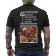 Dungeons & Diners & Dragons & Drive-Ins & Dives Tshirt Men's Crewneck Short Sleeve Back Print T-shirt