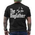 Funny Dog Father The Dogfather Tshirt Men's Crewneck Short Sleeve Back Print T-shirt