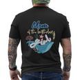 Funny Mom Of The Birthday Girl Under The Sea Men's Crewneck Short Sleeve Back Print T-shirt