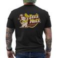 Funny Vintage Dees Nuts Logo Tshirt Men's Crewneck Short Sleeve Back Print T-shirt