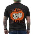 Get Lucky Las Vegas Men's Crewneck Short Sleeve Back Print T-shirt