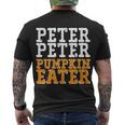 Halloween Peter Peter Pumpkin Eater Tshirt Men's Crewneck Short Sleeve Back Print T-shirt