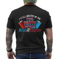 I Still Believe In The Two Party System Friday And Saturday Men's Crewneck Short Sleeve Back Print T-shirt