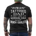 Im A Tattooed Dad Men's Crewneck Short Sleeve Back Print T-shirt