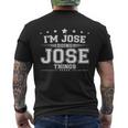 Im Jose Doing Jose Things Men's Crewneck Short Sleeve Back Print T-shirt