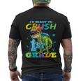 Im Ready To Crush 1St Grade Funny Dinosaur School Men's Crewneck Short Sleeve Back Print T-shirt