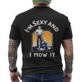 Im Sexy And I Mow It V2 Men's Crewneck Short Sleeve Back Print T-shirt