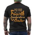 Im The Fourth Sanderstorm Sister Halloween Quote Men's Crewneck Short Sleeve Back Print T-shirt