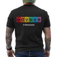 Inclusion Is Elemental Men's Crewneck Short Sleeve Back Print T-shirt