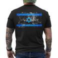Israel Vintage Flag Tshirt Men's Crewneck Short Sleeve Back Print T-shirt