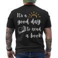 Its Good Day To Read Book Library Reading Lover Men's T-shirt Back Print