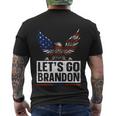 Lets Go Brandon Lets Go Brandon Lets Go Brandon Lets Go Brandon Tshirt Men's Crewneck Short Sleeve Back Print T-shirt