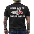 Make Poker Great Again Men's Crewneck Short Sleeve Back Print T-shirt