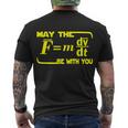 May The FMdvDt Be With You Physics Tshirt Men's Crewneck Short Sleeve Back Print T-shirt