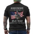 Military Man Shit Men's Crewneck Short Sleeve Back Print T-shirt