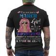 Not Just A March Girl Wonderful Sassy Birthday Men's Crewneck Short Sleeve Back Print T-shirt