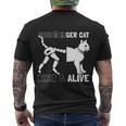 Physicists Scientists Schrödingers Katze Gift V3 Men's Crewneck Short Sleeve Back Print T-shirt