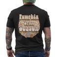 Pumpkin Spice Season Thanksgiving Quote V2 Men's Crewneck Short Sleeve Back Print T-shirt