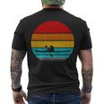 Retro Vintage Kayak V2 Men's Crewneck Short Sleeve Back Print T-shirt