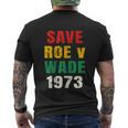 Save Roe V Wade Pro Choice Feminist Men's Crewneck Short Sleeve Back Print T-shirt