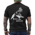 Son Of Odin Viking Odin&8217S Raven Norse Men's Back Print T-shirt