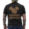 Squirrel Whisperer V2 Men's Crewneck Short Sleeve Back Print T-shirt