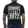Straight Outta 1972 50Th Birthday Men's Crewneck Short Sleeve Back Print T-shirt