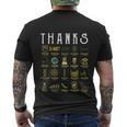 Thanks To Science Scientist Tshirt Tshirt Men's Crewneck Short Sleeve Back Print T-shirt