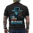 The Book Of Boba Fett Cad Bane Character Poster Men's Crewneck Short Sleeve Back Print T-shirt