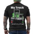 Trucker Lover Men's Crewneck Short Sleeve Back Print T-shirt