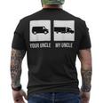 Trucker Trucker Uncle Truck Driver Trucking Trucks Men's T-shirt Back Print