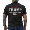 Trump 2024 Take America Back V2 Men's Crewneck Short Sleeve Back Print T-shirt