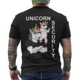 Unicorn Security V3 Men's Crewneck Short Sleeve Back Print T-shirt