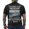 Uss Agerholm Dd 826 Sunset Men's Crewneck Short Sleeve Back Print T-shirt