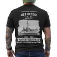 Uss Begor Apd Men's Crewneck Short Sleeve Back Print T-shirt